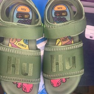 Adidas HU sandals by Pharrell